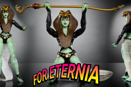 New Promotional Pics revealed for the Masterverse ”Masters of the Universe: Revolution ” (SNAKE) SORCERESS TEELA figure