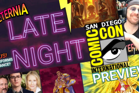 FOR ETERNIA LATE NIGHT! Previewing the Masters of the Universe SDCC 2024 Events and AJ attempts a Seance!