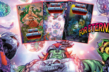 Official Covers and Synopsis for ”TURTLES OF GRAYSKULL” Comic Issue #3 are revealed