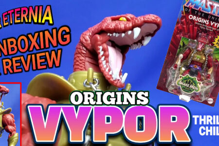 UNBOXING & REVIEW Origins ”Vintage” VYPOR Masters of the Universe Action Figure