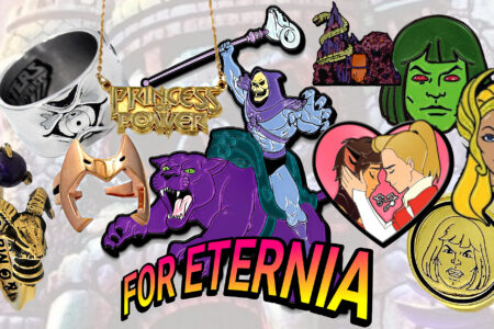 TRI-KLOPS RING or CATRA BLING? Jewelry Company offers large assortment of Officially Licensed ”Masters of the Universe” & ”She-Ra” product