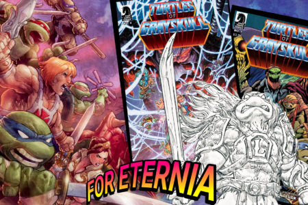 TURTLES OF GRAYSKULL MANIA: New #1 Retailer Exclusive, artist Character Designs and Issue #4 Covers revealed