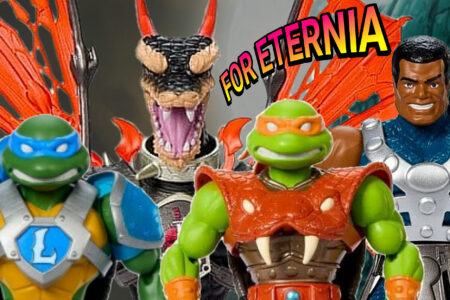 Prototype pics released for Origins “Turtles of Grayskull” MICHELANGELO, LEONARDO, MUTATED NINJOR and CLAMP CHAMP figures