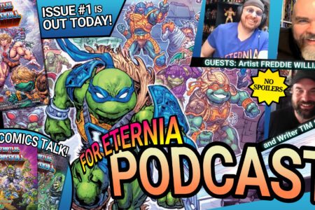 Talking TURTLES OF GRAYSKULL Comics & Mini Comics with creators Tim Seeley and Freddie Williams II