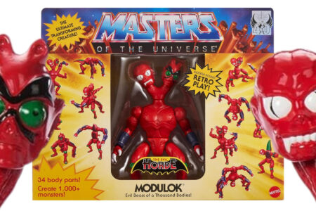 Official Prototype and Packaging images released for the Masters of the Universe: Origins MODULOK action figure