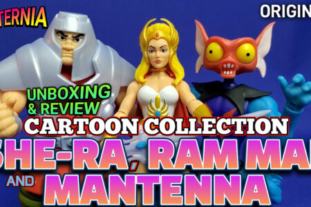 UNBOXING & REVIEW: Origins ”Cartoon Collection” SHE-RA, RAM-MAN and MANTENNA Action Figures