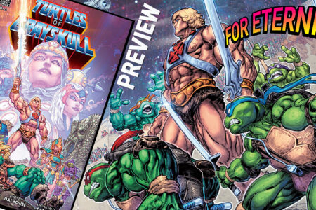 Five Page PREVIEW of Dark Horse Comics ”Turtles of Grayskull” Issue #2 is Revealed