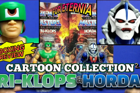 UNBOXING & REVIEW: Origins “Cartoon Collection” TRI-KLOPS and HORDAK Action Figures