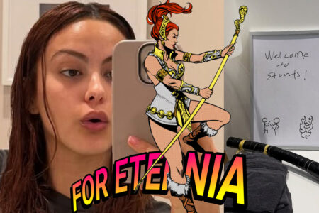 Upcoming ”Masters of the Universe” Movie Teela actress Camila Mendes teases STUNT TRAINING