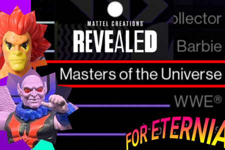 Second Annual MATTEL CREATIONS REVEALED Virtual Event focuses on “Masters of the Universe” this March 6th!
