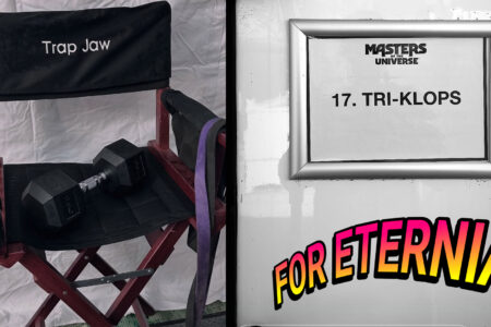 Branding on the “Masters of the Universe” Movie set for the Evil and Heroic Warriors!