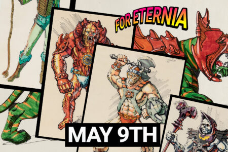 Historic Mark Taylor “Masters of the Universe” Concept Art masterpieces are going up for Auction this May 9th