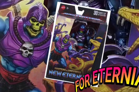 Packaging for the Masterverse Masters of the Universe “New Eternia” Terror Claws Skeletor is Revealed!