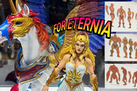 Mondo reveals new 1:6 Scale SWIFT WIND and SHE-RA figures, plus 1:12 Scale “200X” concept art!