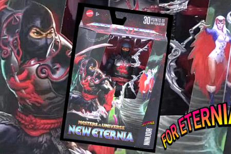 Packaging for the Masterverse Masters of the Universe “New Eternia” Ninjor is Revealed!