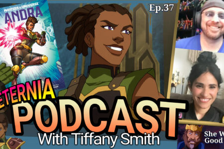 ANDRA Comic Talk with Tiffany Smith, Writer and Masters of the Universe Revelation & Revolution Actor