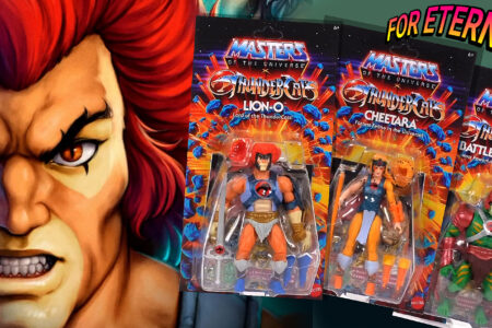 Packaging for the “Masters of the Universe X ThunderCats” LION-O, CHEETARA and BATTLE CAT-MAN is Revealed!