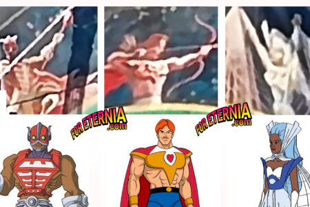 ZODAK, BOW and NETOSSA! Oh My! She-Ra characters and more (King Hiss?) seen on the “Masters of the Universe” Movie Set!