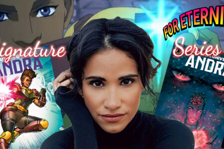 SIGNATURE SERIES: Get the ”Masters of the Universe: Andra” comic Three Cover Set signed by Tiffany Smith!