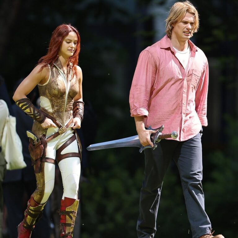 TEELA S COSTUME IS REVEALED New Masters Of The Universe Movie Set 