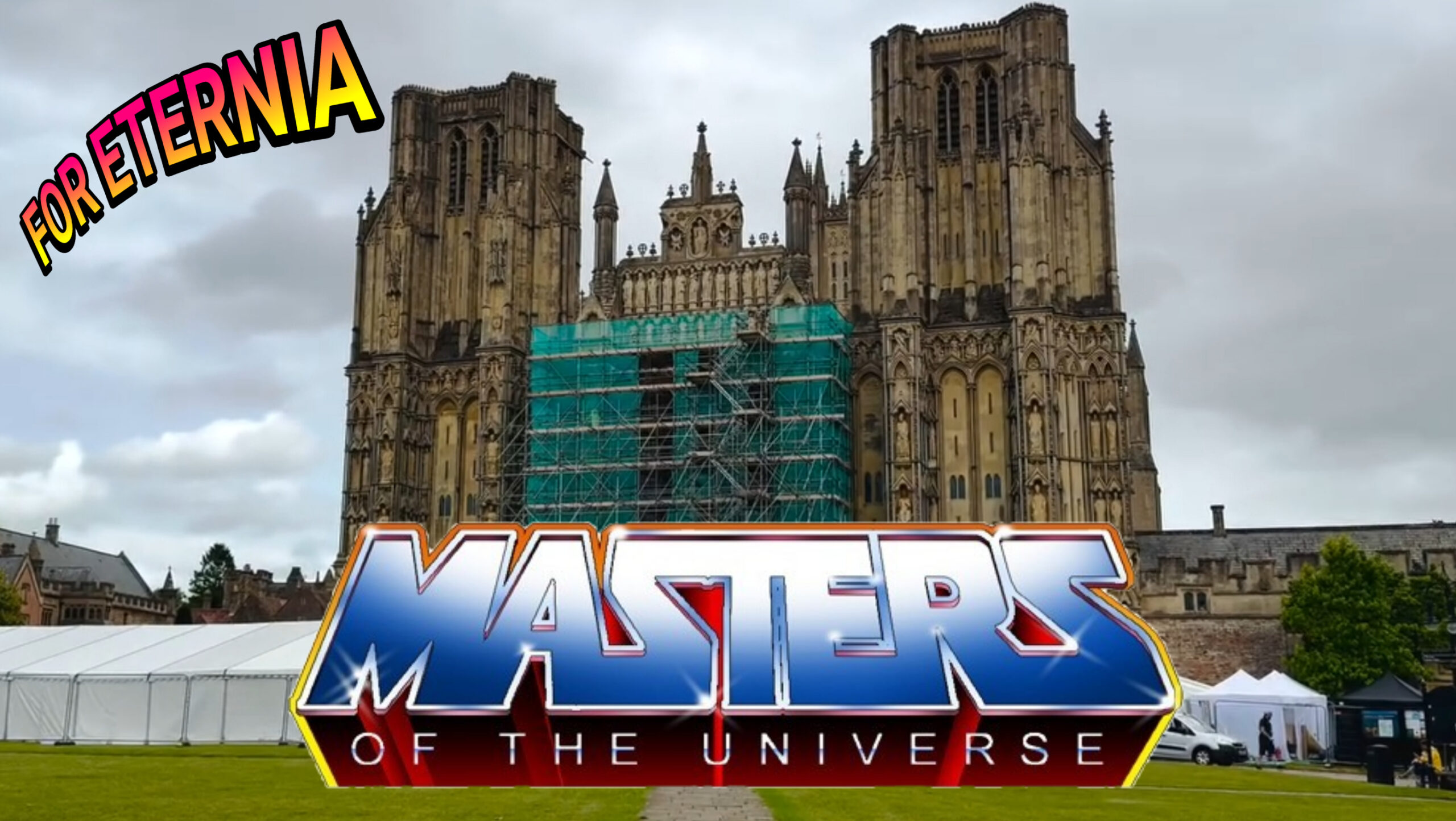 BY THE POWER OF WELLS CATHEDRAL! The “Masters of the Universe” Movie is currently filming in Wells, Somerset!