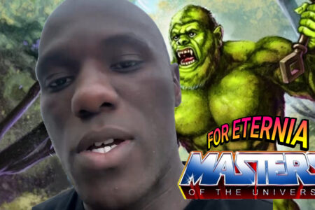 MOSS MAN actor Stephen Adentan has finished filming his “Masters of the Universe” Movie Role