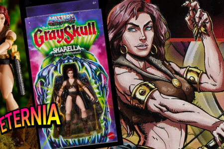 Official images & details released for the Masters of the Universe: Origins SHARELLA Figure!