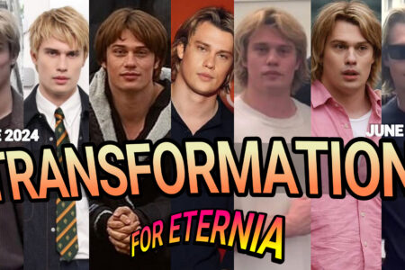 JUNE 2024 – 2025: Chronicling the impressive 1 Year Transformation of Nicholas Galitzine into He-Man!