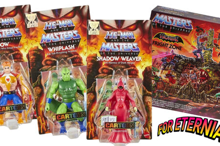 PRE-ORDER ALERT: Masters of the Universe: Origins “Cartoon Collection” Wave 26 and Fright Zone listings are up at Fan Channel Retailers!