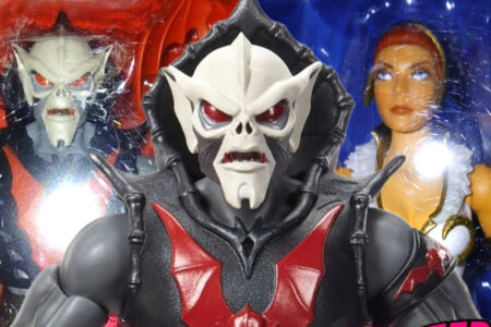First in-packaging look at the Masterverse “New Etheria” HORDAK and “New Eternia” TEELA action figures
