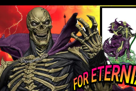 One Year later, Tweeterhead teases a  “Legends” Maquette SCARE GLOW Statue again with an entirely different pose.