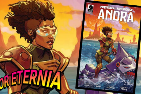 “Masters of the Universe: Andra” Variant Comic Cover by artist Nate Baertsch has finally been revealed!