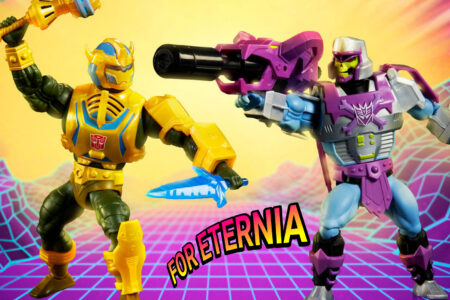 “Masters of the Universe” crosses over with “Transformers” into two Action Figure creations AVAILABLE TO ORDER NOW!