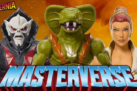 Masterverse “New Etheria” Hordak and “New Eternia” Kobra Khan & Teela Figures are now orderable at fan channel retailers!