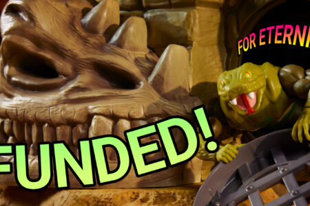 FUNDED! The Masters of the Universe: Origins SNAKE LAIR Crowdfund Campain is a Successssss!