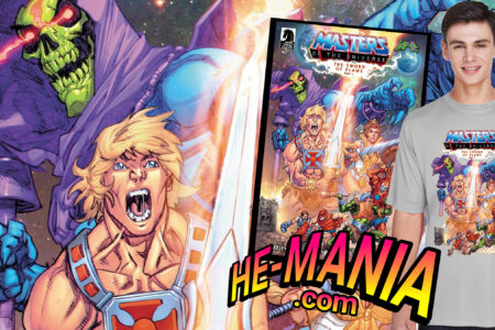 New “Masters of the Universe: THE SWORD OF FLAWS” Issue #1 Variant Comic, T-shirt and Puzzle available to order!