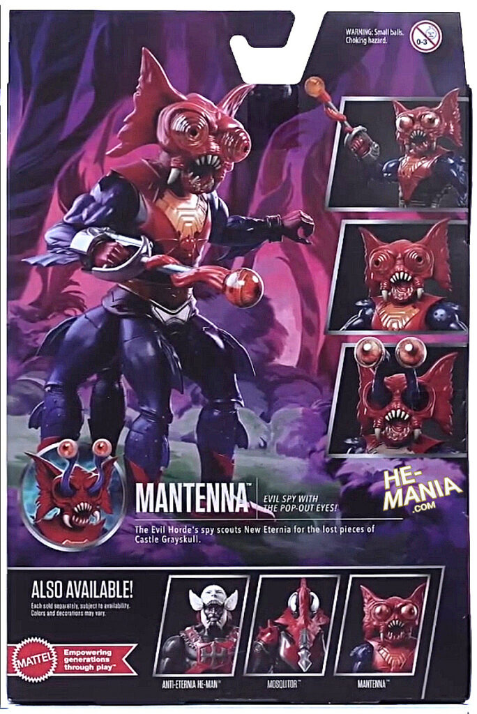 Manternna Full Packaging for the Masterverse Masters of the Universe “New Eternia ...