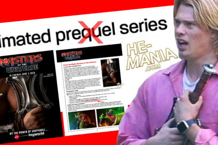 REPORT: New “Masters of the Universe” Animated Series will NOT be a Prequel to the Movie; Will likely be a series of animated shorts