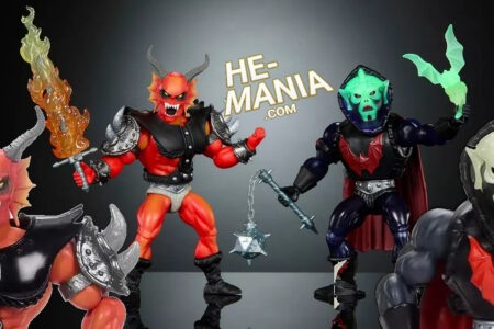 AVAILABLE TO PRE-ORDER: Masters of the Universe x Stranger Things HORDAK & HELLFIRE-MAN Origins Action Figure 2-Pack!