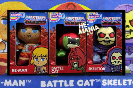 Micro Teenies releases a Masters of the Universe HE-MAN, BATTLE CAT and SKELETOR!