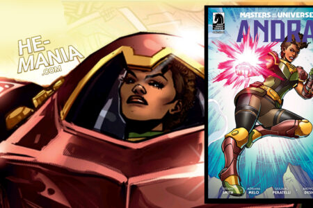 The one-shot comic “MASTERS OF THE UNIVERSE: ANDRA” is out today from Dark Horse Comics!