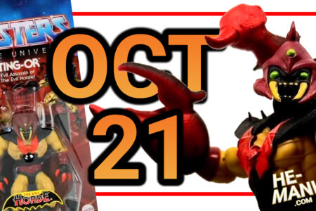 Masters of the Universe: Origins STING-OR action figure coming to Mattel Creations this October 21st
