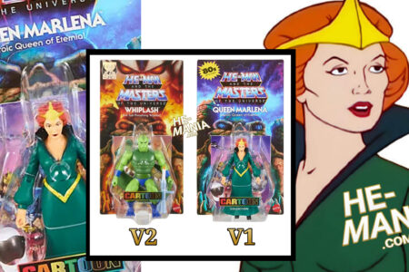 Masters of the Universe: Origins “Cartoon Collection” (Filmation) QUEEN MARLENA abandons She-Ra Version 2 Packaging Design