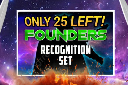 75% GONE! Only 25 Founder Recognition Sets left to join the MOTUNIVERSE “Hall of Heroes”!