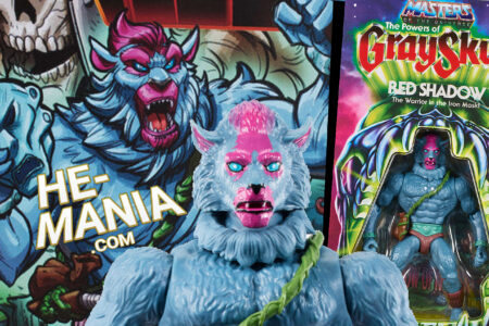 Masters of the Universe: Origins “The Powers of Grayskull” RED SHADOW action figure details and images are Revealed!