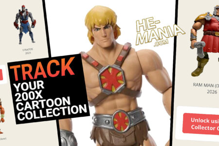 TRACK Your Origins Cartoon Collection (200X) Figures on HE-MANIA.COM!