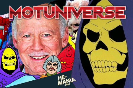 YOU BUMBLING BOOBS! Legendary Skeletor, Man-At-Arms & Battle Cat & Cringer Voice Actor ALAN OPPENHEIMER is coming to MOTUNIVERSE!