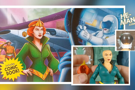 Masters of the Universe: Origins “Cartoon Collection” (Filmation) QUEEN MARLENA Rear Packaging and Space Helmet look are revealed