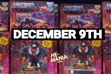 Masters of the Universe: Origins (Vintage) DRAGSTOR Figure is teased by Mattel Creations (and available to order Tuesday, December 9th)