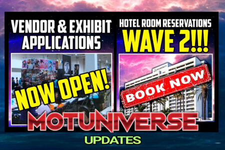 MOTUNIVERSE UPDATES x 2! Vendor & Exhibit Applications are Now Open AND More Hotel Rooms are Available to Reserve!